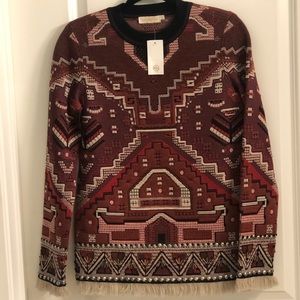 Tory Burch sweater size s/p with tag